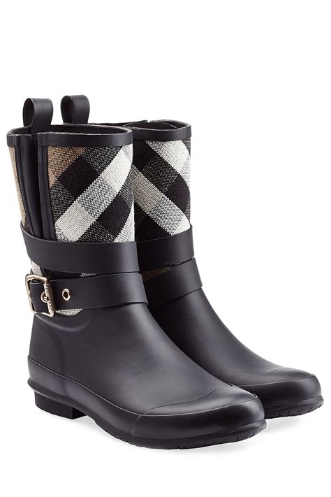 burberry women's black raincoat|wearing Burberry rain boots.